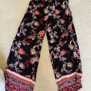 PATTERNED PALAZZO PANTS